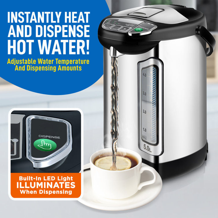 Hot water clearance maker electric